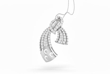 Moissanite Celestial Pendant Necklace | Hypoallergenic Adjustable Chain | Gold, Rose Gold, Silver
