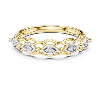 Riora vintage moissanite wedding band with marquise diamond style, art deco design, minimalist rose gold, perfect for anniversaries