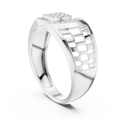 Luxury CZ Wide Band Statement Ring for Women | Gold, Rose Gold & Silver | Sizes 5–11 | Engagement Gift