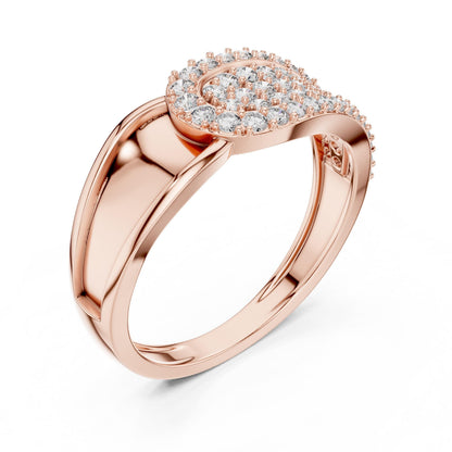 Luxury CZ Statement Ring | Gold, Rose Gold & Silver | Bridal, Anniversary & Everyday Jewelry