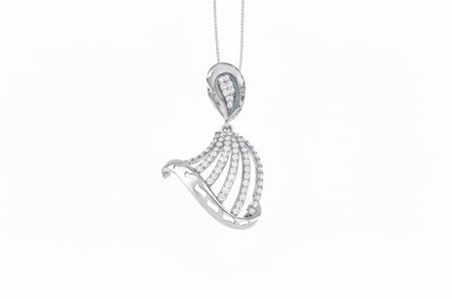 Pendant Necklace | Hypoallergenic Diamond Alternative, Bridal Jewelry