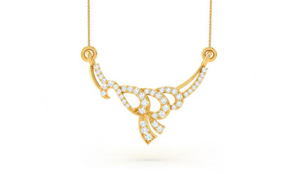 Moissanite Pendant Necklace | Non-Allergenic, Adjustable 22 Inch Chain