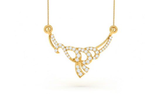 Moissanite Pendant Necklace | Non-Allergenic, Adjustable 22 Inch Chain