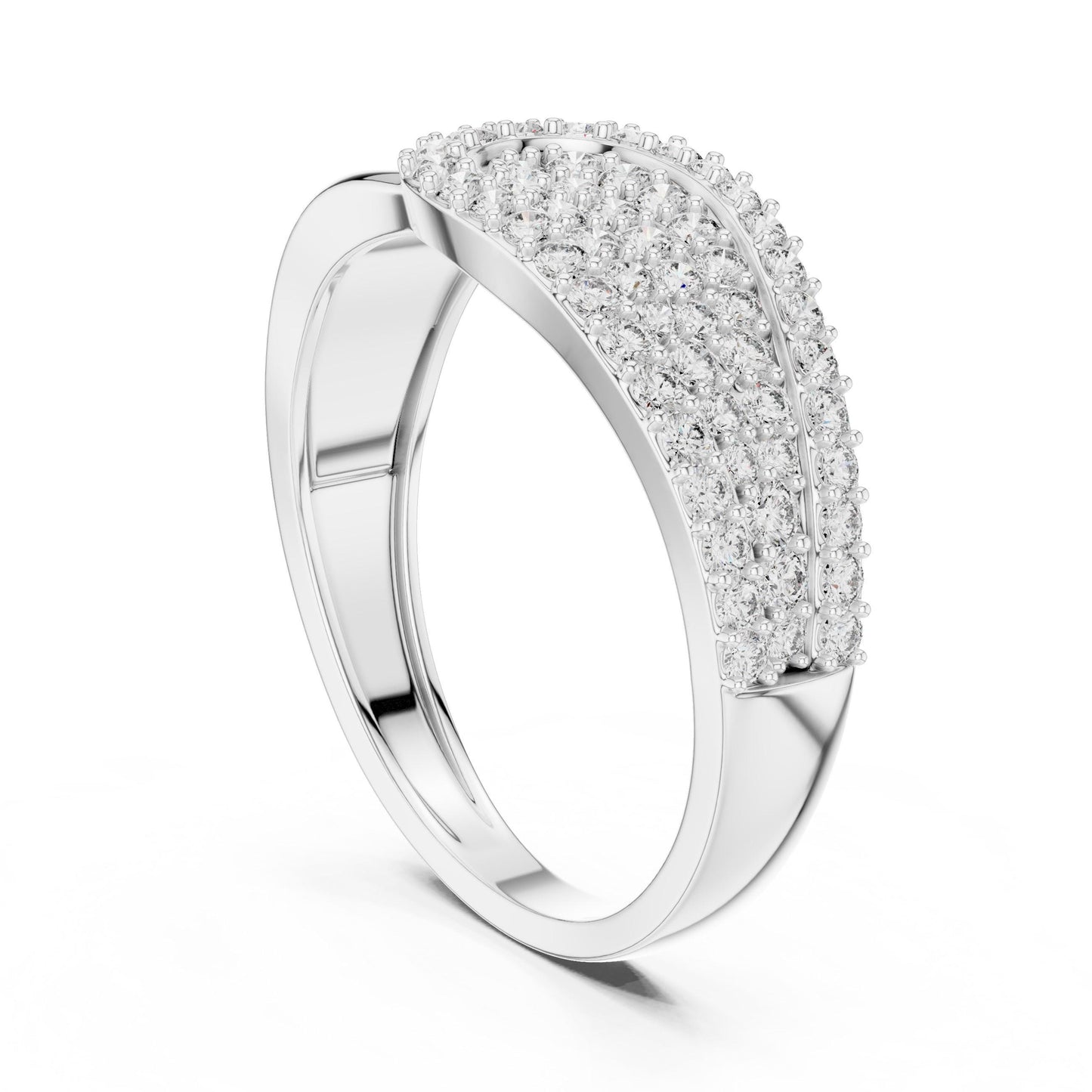 Luxury CZ Statement Ring | Gold, Rose Gold & Silver | Bridal, Anniversary & Everyday Jewelry