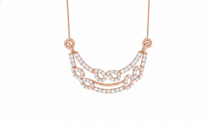 Gold layered necklace with dainty moissanite diamonds, minimalist double chain, perfect for everyday wear or gift-giving