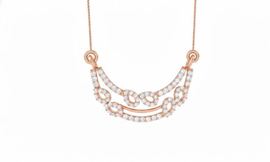 Gold layered necklace with dainty moissanite diamonds, minimalist double chain, perfect for everyday wear or gift-giving