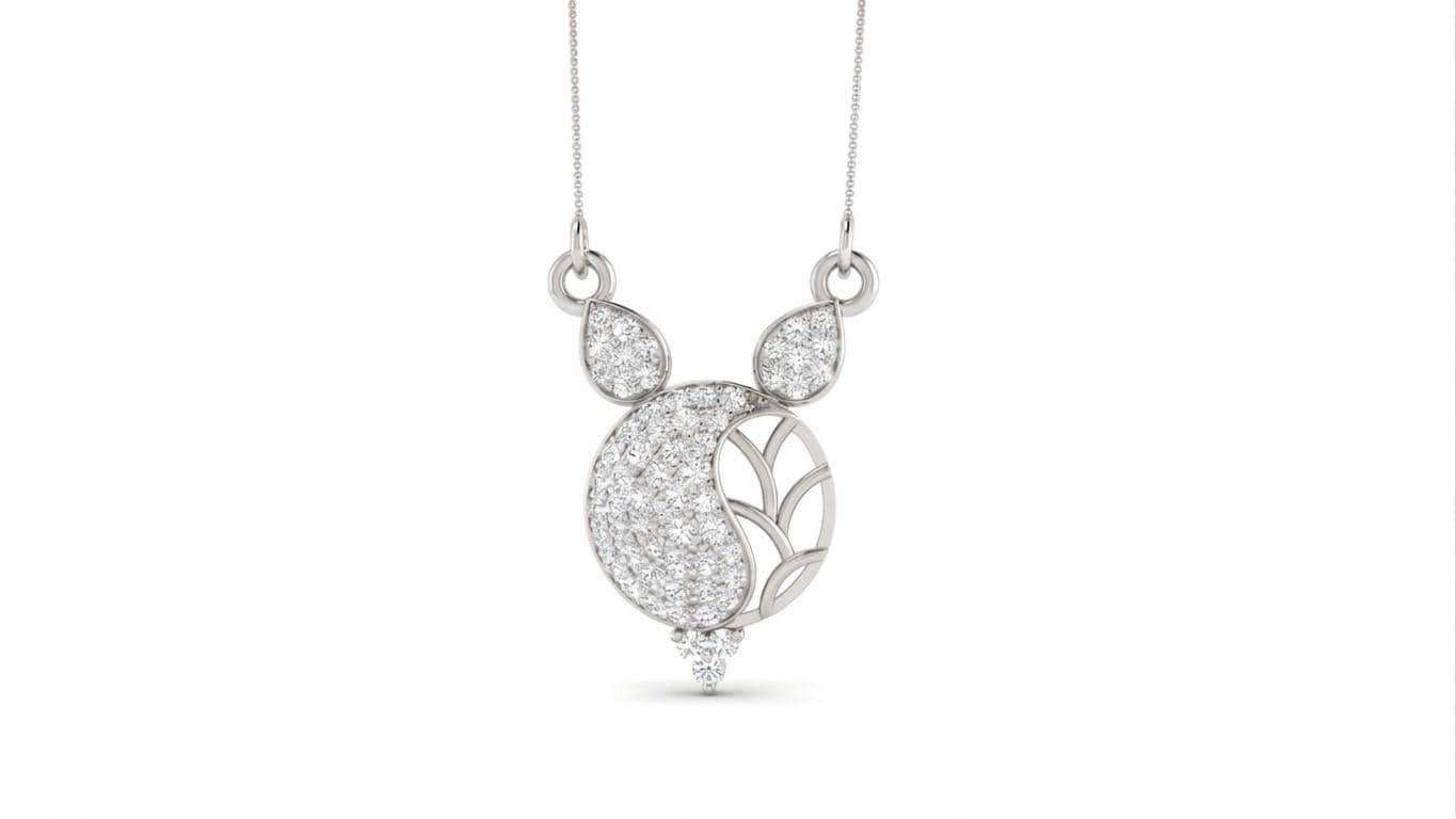 Gold, rose, and silver moissanite owl necklace with adjustable chain, animal jewelry pendant, elegant statement piece.