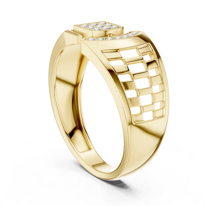 Luxury CZ Wide Band Statement Ring for Women | Gold, Rose Gold & Silver | Sizes 5–11 | Engagement Gift
