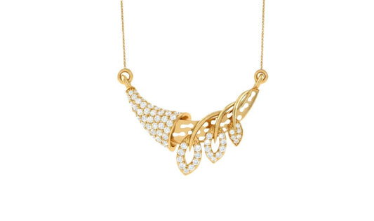 Riora luxury rose silver horn pendant necklace featuring a minimalist boho design, dainty jewelry for women.
