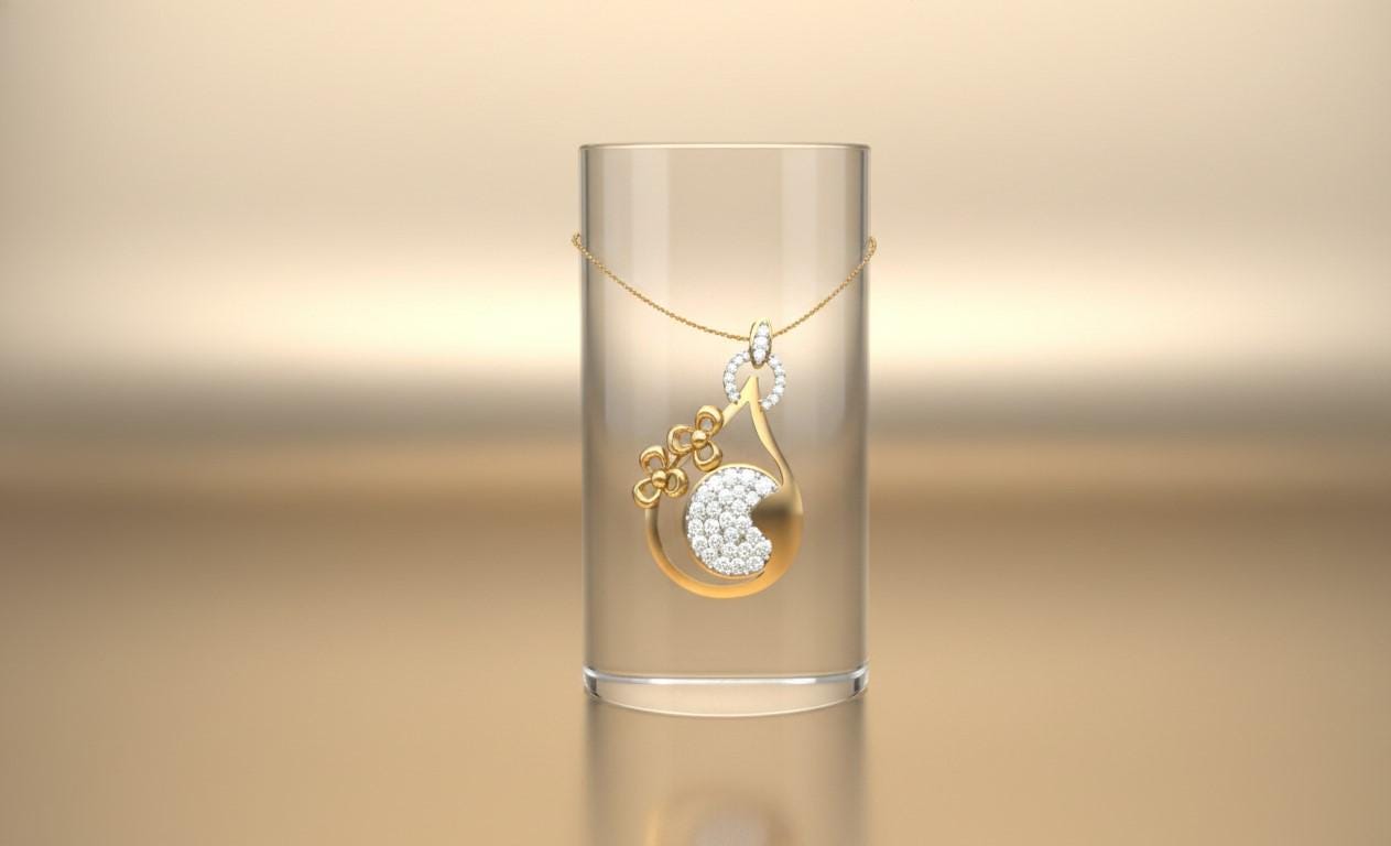 Moissanite Teardrop Jewelry Set for Women | Necklace, Earrings & Ring | Gold, Rose Gold & Silver | Bridal & Valentine Gift