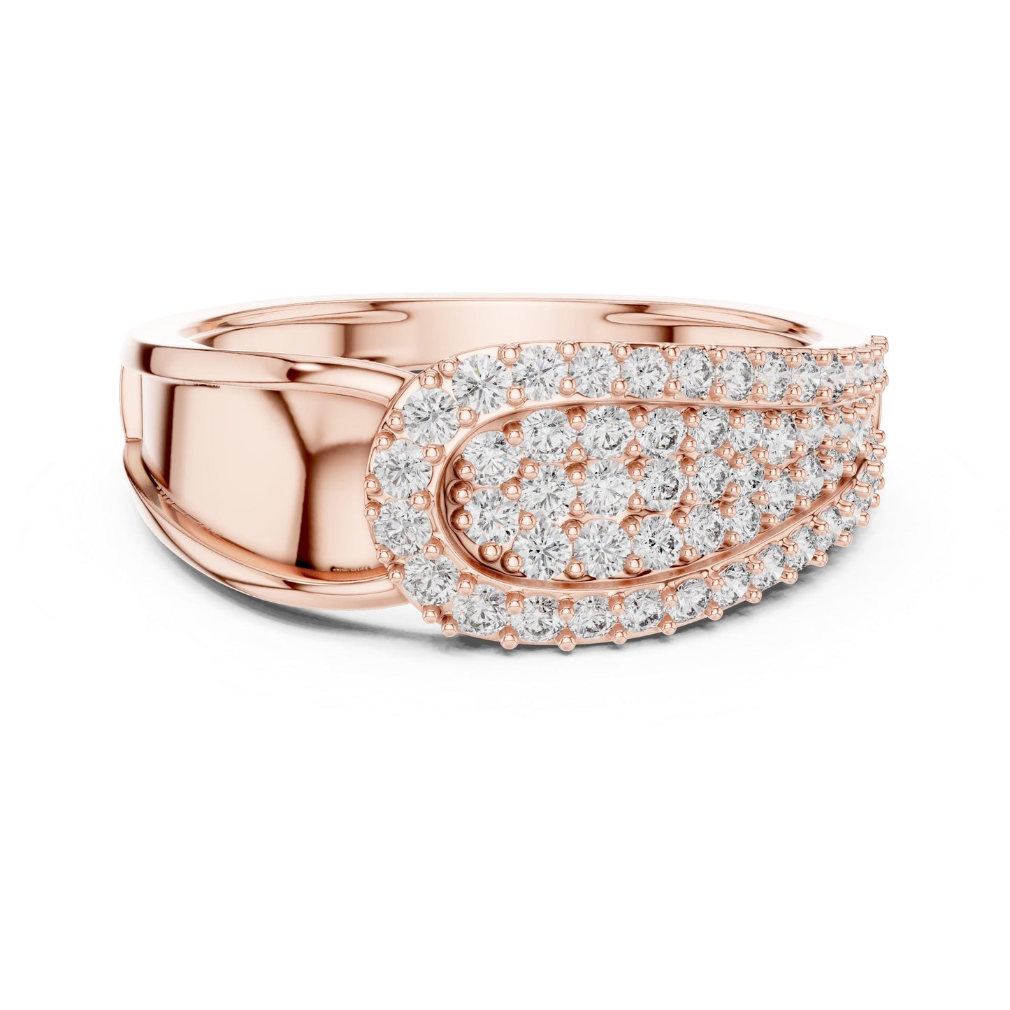 Luxury CZ Statement Ring | Gold, Rose Gold & Silver | Bridal, Anniversary & Everyday Jewelry