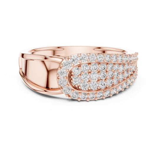 Luxury CZ Statement Ring | Gold, Rose Gold & Silver | Bridal, Anniversary & Everyday Jewelry