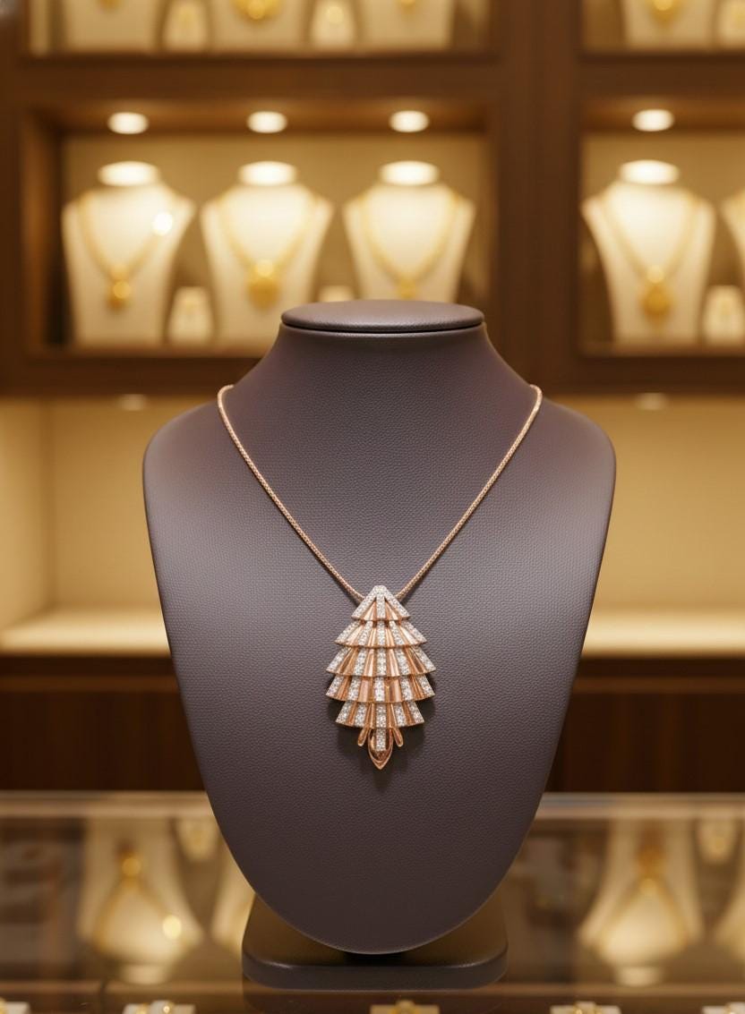 Moissanite Tree of Life Pendant Necklace | Hypoallergenic Symbolic Jewelry | Gold, Rose Gold, Silver